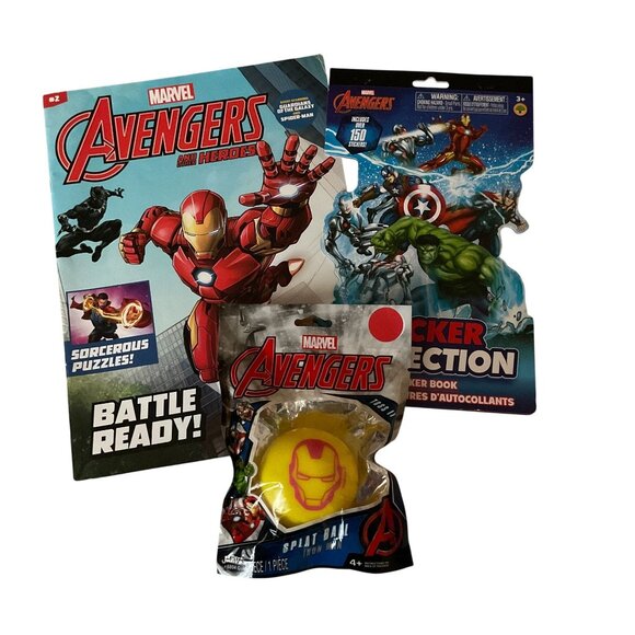 Marvel Other - Avengers Activity Gift Set (Iron Man Splat Ball)